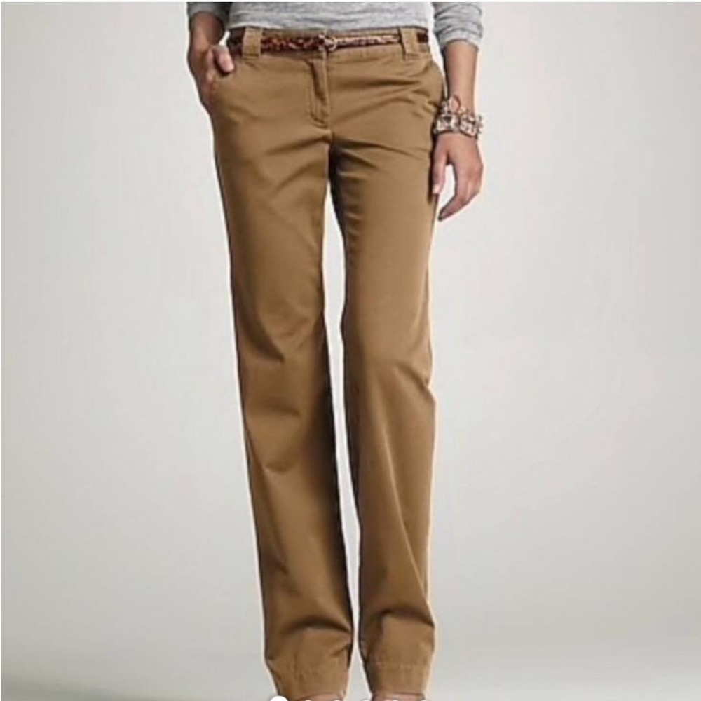 J. Crew - City Fit Buttery Twill Trouser Pants in British Khaki